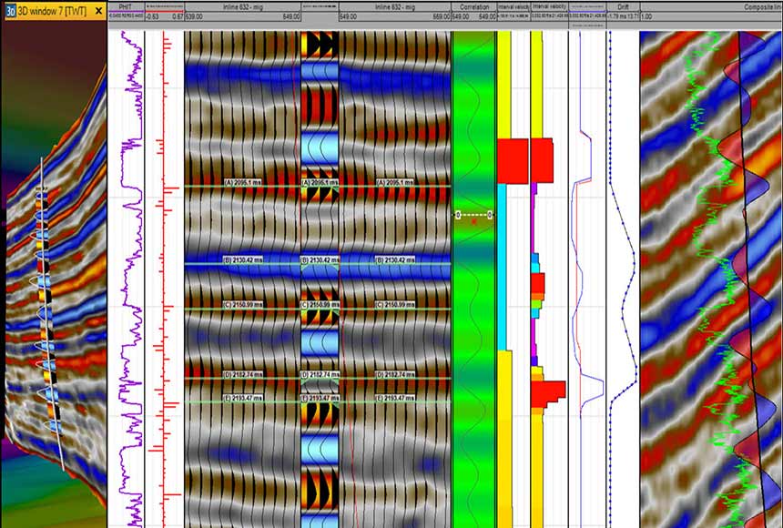 seismic well tie tutorial hampson russell