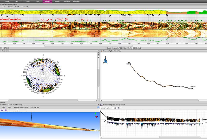 Techlog Wellbore Imaging