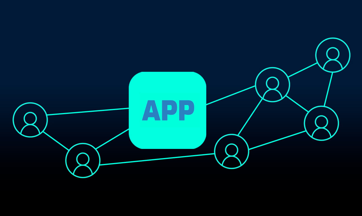 Digital partner program flow chart graphic